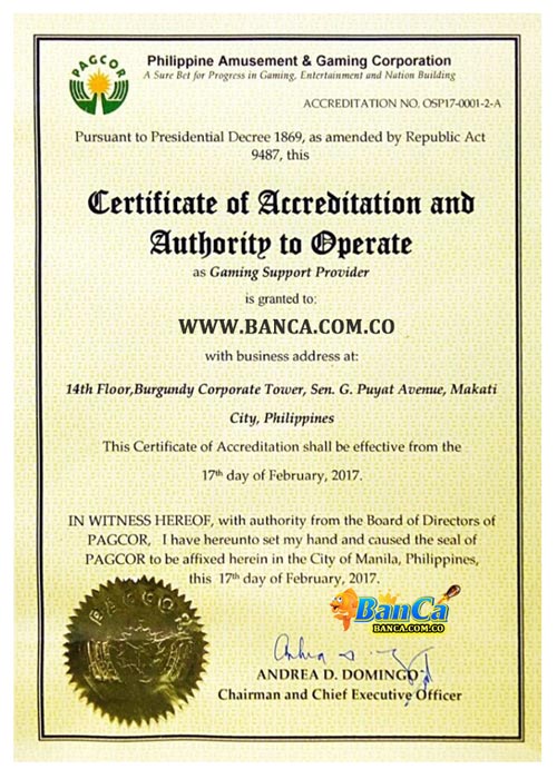 The Philippine Amusement and Gaming Corporation Banca.com.co